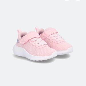 Skechers Girls Bounder Light Pink Sneakers Sz 10 Toddler